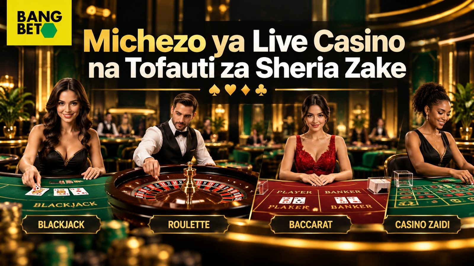 Michezo ya Live Casino na Tofauti za Sheria Zake
