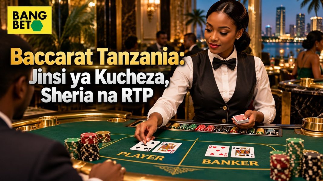 Baccarat Tanzania: Jinsi ya Kucheza, Sheria na RTP