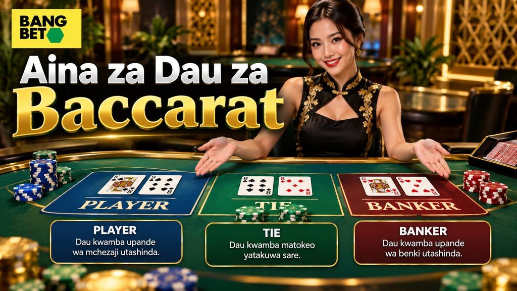 Aina za Dau za Baccarat