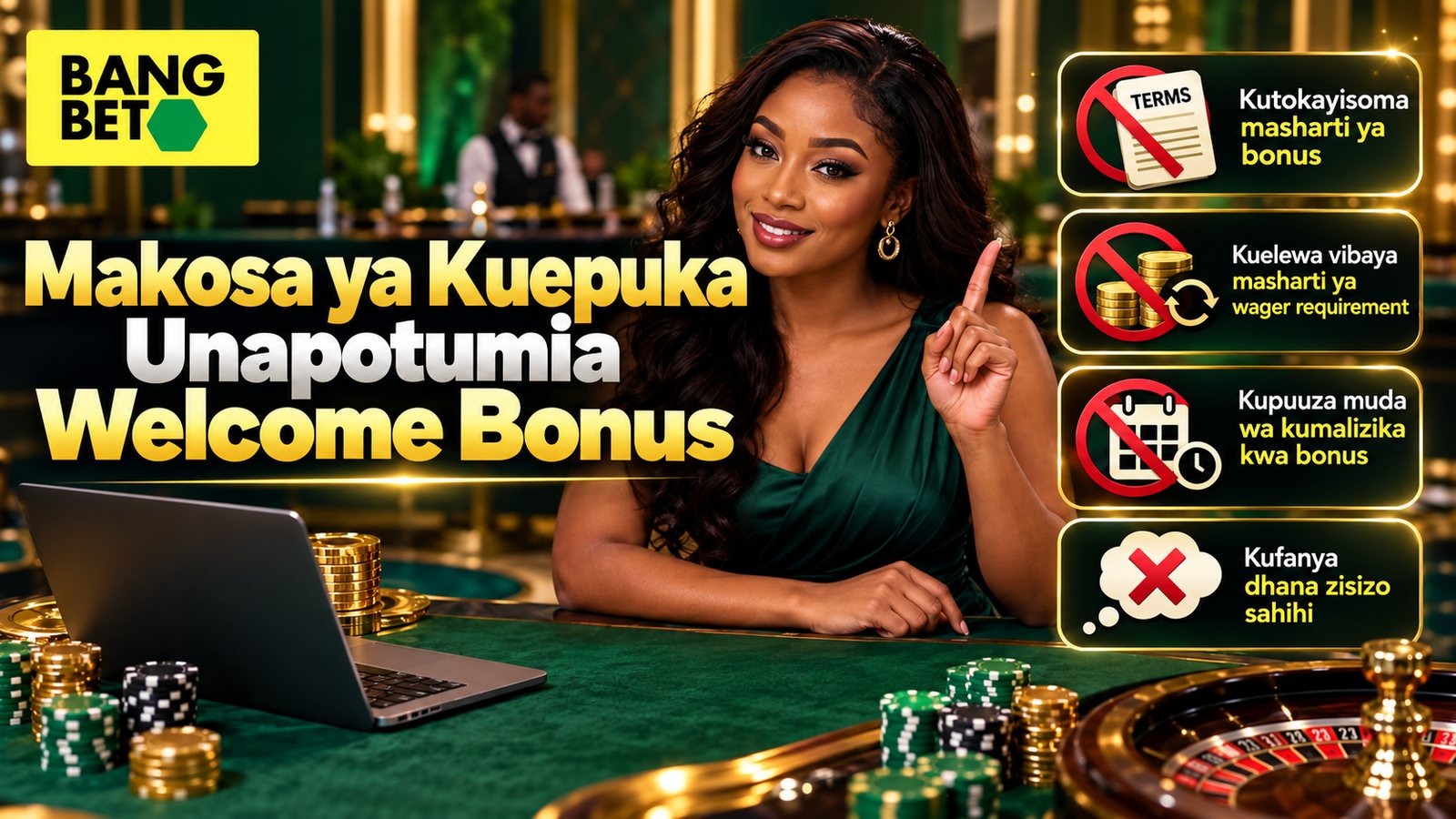 Makosa ya Kuepuka Unapotumia Welcome Bonus