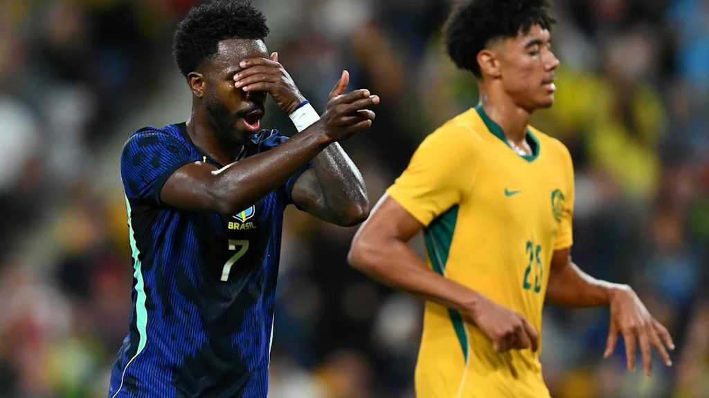 VinÃcius Jr Akishangilia Baada ya Kufunga Bao dhidi ya Australia