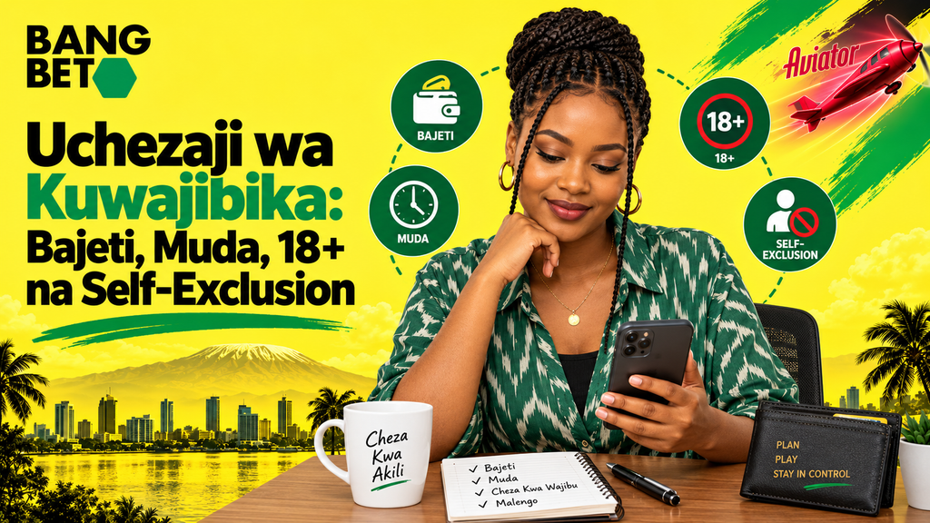 Mwanamke akipanga bajeti na kuandika misingi ya kamari ya uwajibikaji kwenye daftari pembeni ya nembo ya 18+