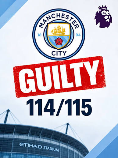 Manchester City Guilty of 114 Charges: Premier League Case Explained