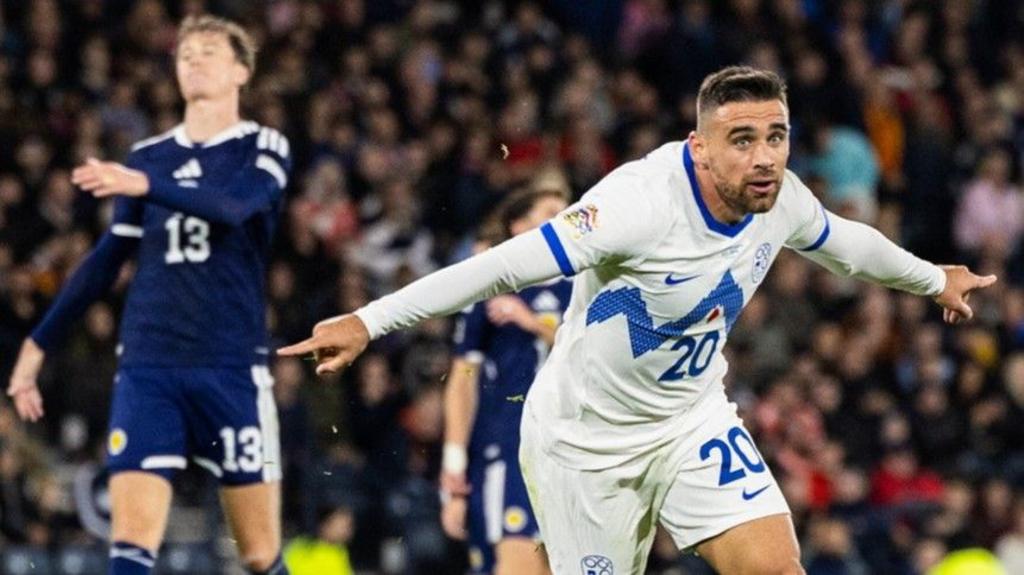 Slovenia Stun Scotland 2-1 in Nations League Comeback