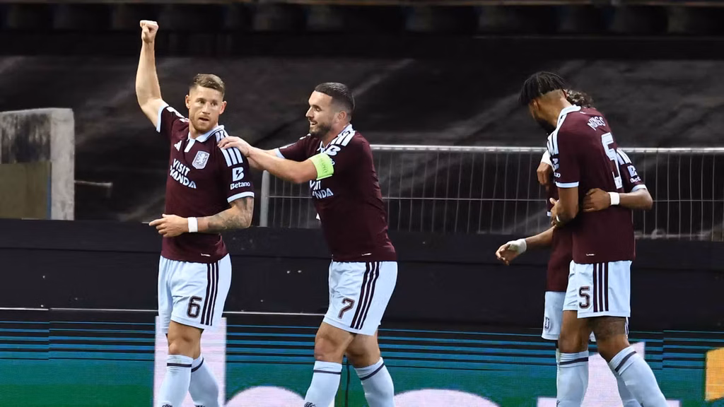 Aston Villa 3-1 Viking: Champions League Match Report