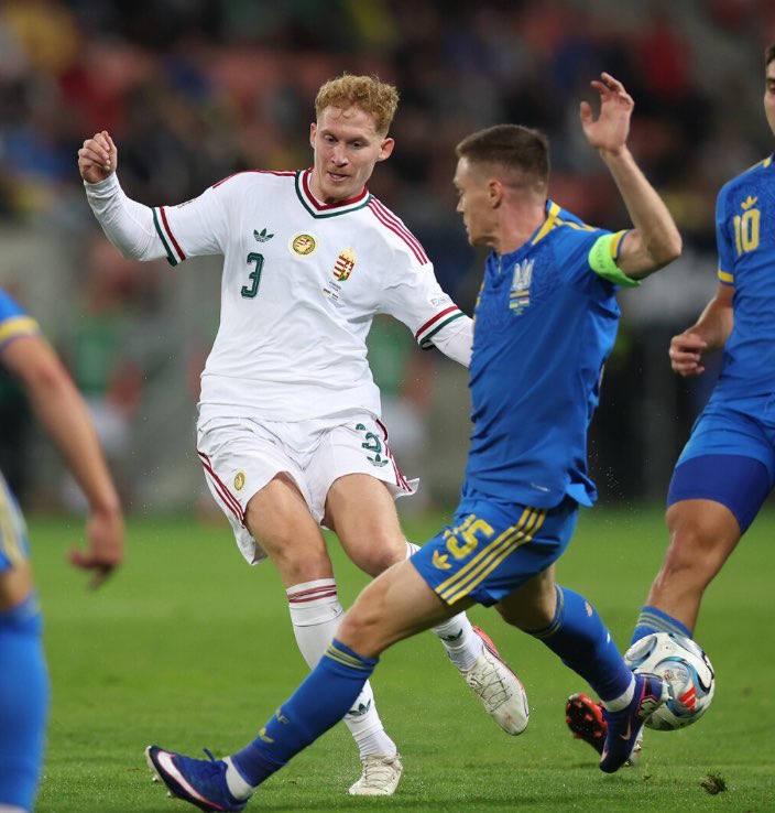 Hungary Stuns Ukraine 2-1 as Csinger Seals Nations League Win