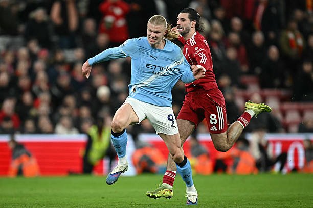 Liverpool 0-3 Man City: Haaland, Doku and Cherki Silence Anfield