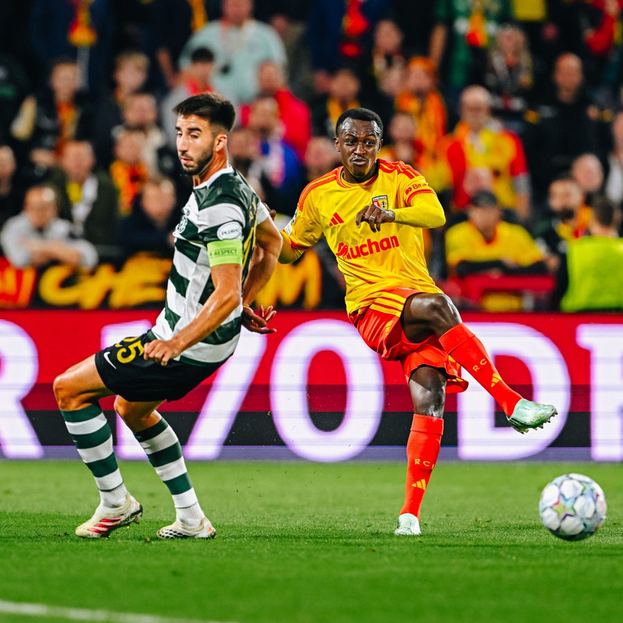Sporting CP Stun Lens 2-0 to Maintain Perfect Champions League Start