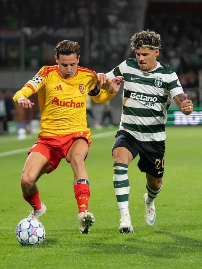 Sporting CP Stun Lens 2-0 to Maintain Perfect Champions League Start