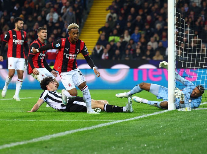 Udinese 0-2 AC Milan: Pulisic Stars as Rossoneri Extend Unbeaten Run