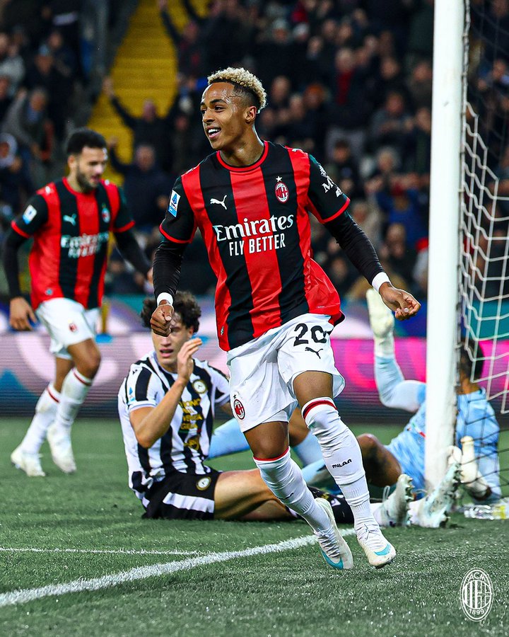 Udinese 0-2 AC Milan: Pulisic Stars as Rossoneri Extend Unbeaten Run