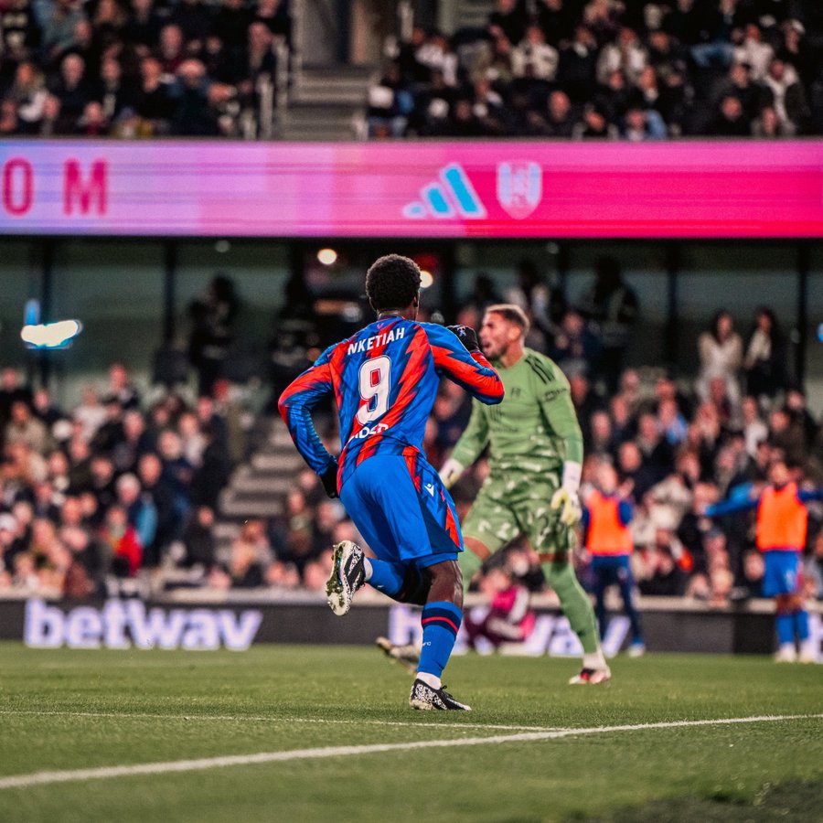 Fulham 0-1 Crystal Palace: Nketiah Fires Eagles into EFL Cup Quarter-Finals