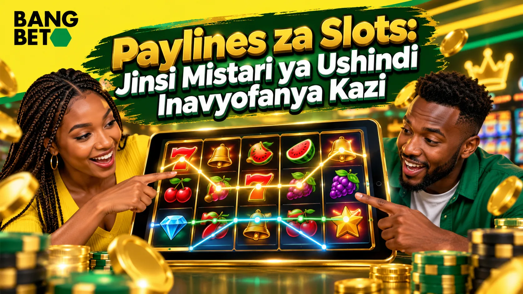 Paylines za Slots: Jinsi Mistari ya Ushindi Inavyofanya Kazi