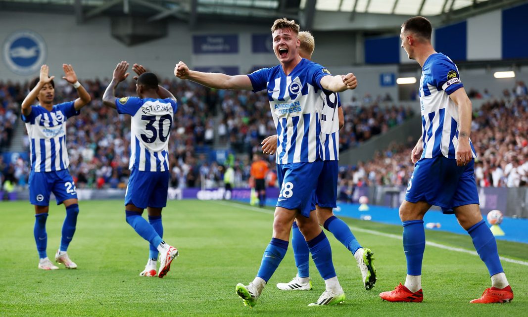 Brighton Yatawala Mabao ya Mipira Iliyokufa Premier League