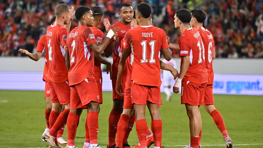 Switzerland 3-0 North Macedonia: Swiss Cruise to Nations League Victory
