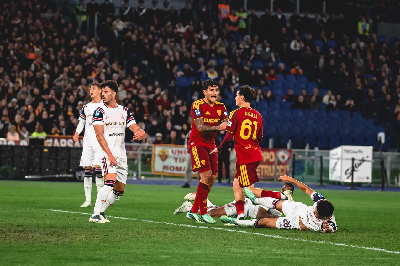 AS Roma 4-2 Cagliari: Late Goals Seal Dramatic Serie A Victory