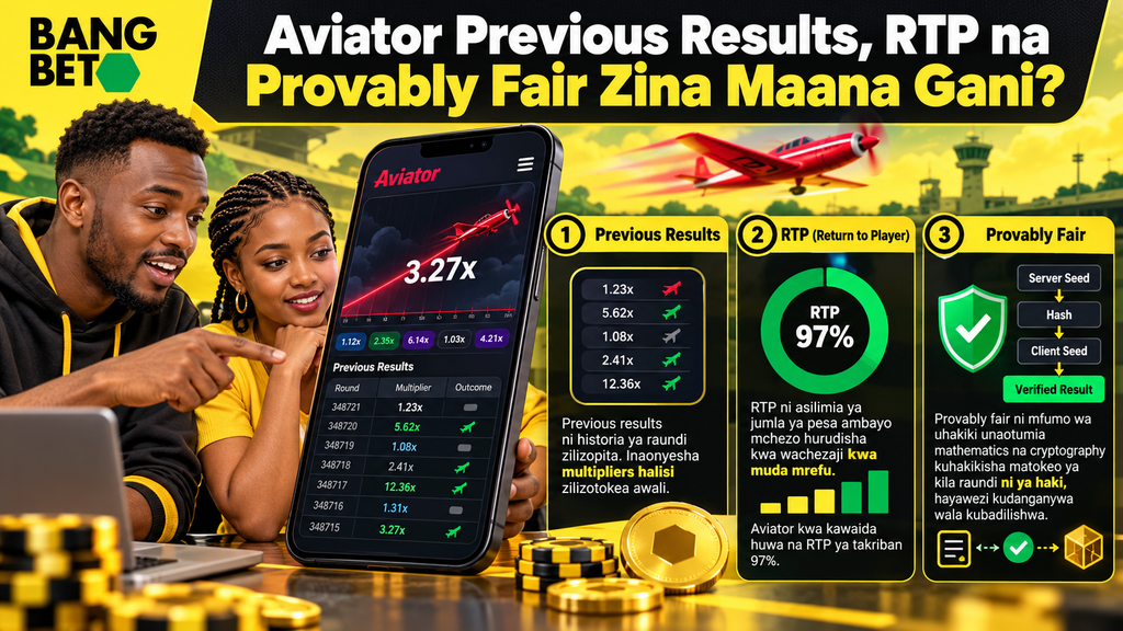 Aviator Previous Results, RTP na Provably Fair Zina Maana Gani?