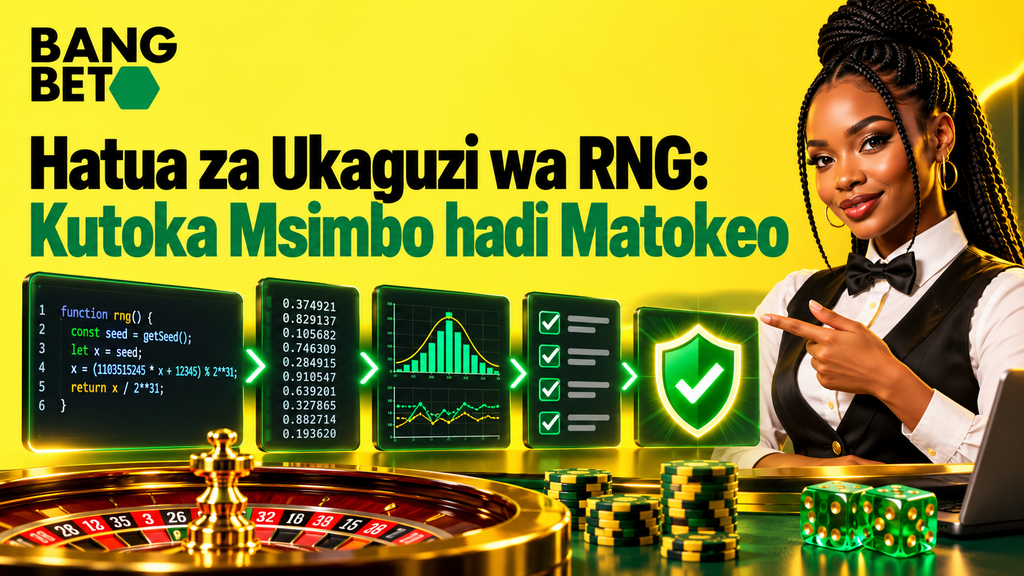 Hatua za Ukaguzi wa RNG Kutoka Msimbo hadi Matokeo BangBet