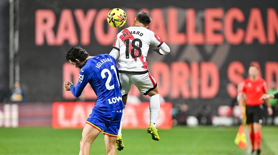 Getafe 1-1 Rayo Vallecano: Satriano Aokoa Pointi, Carvajal Aanza Getafe