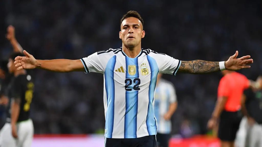 Lautaro Martínez Akishangilia Bao Katika Mechi ya Argentina dhidi ya Bolivia
