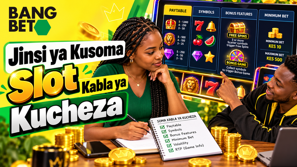 Jinsi ya Kusoma Slot Kabla ya Kucheza Tanzania