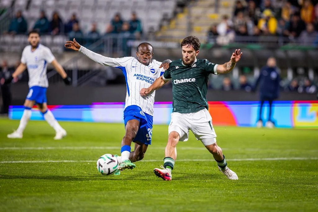 Mapambano ya Mpira FK Jablonec vs Brighton & Hove Albion