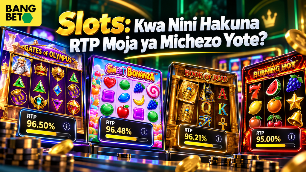 Ulinganisho wa RTP Kwenye Michezo Mbalimbali ya Slots BangBet
