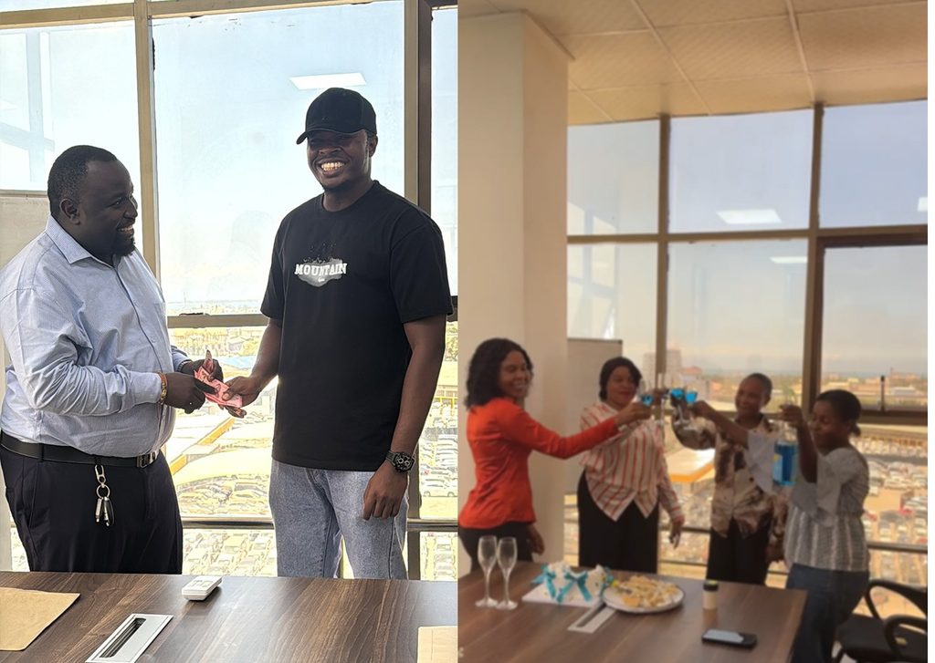 Sherehe na Vinywaji Vya Kupongeza Wafanyakazi BangBet Tanzania