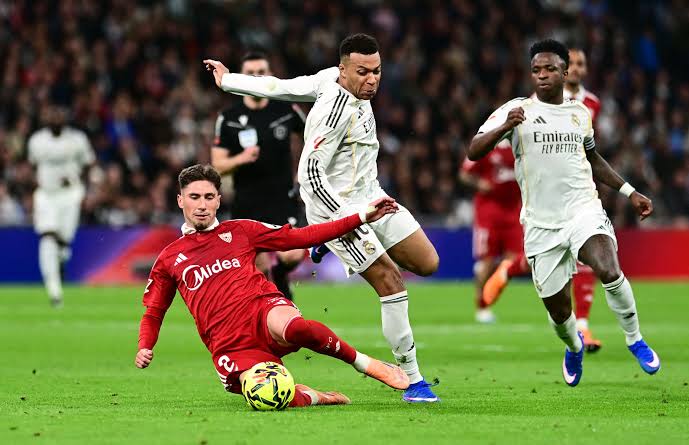Real Madrid 4-1 Sevilla: Mbappe Scores Twice in LaLiga Win
