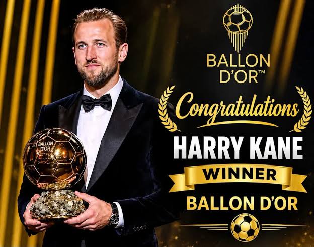 Harry Kane Crowned 2026 Men's Ballon d'Or Winner