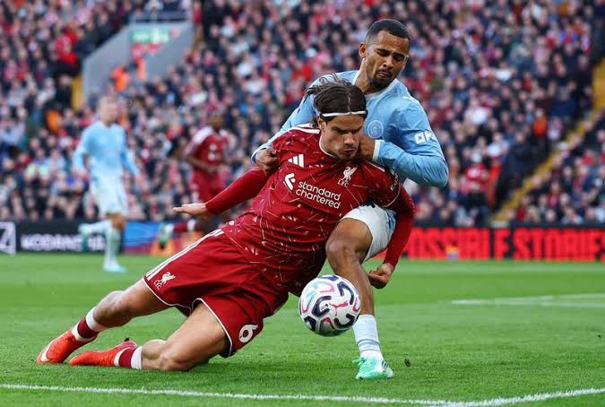 Liverpool 0-3 Man City: Haaland, Doku and Cherki Silence Anfield