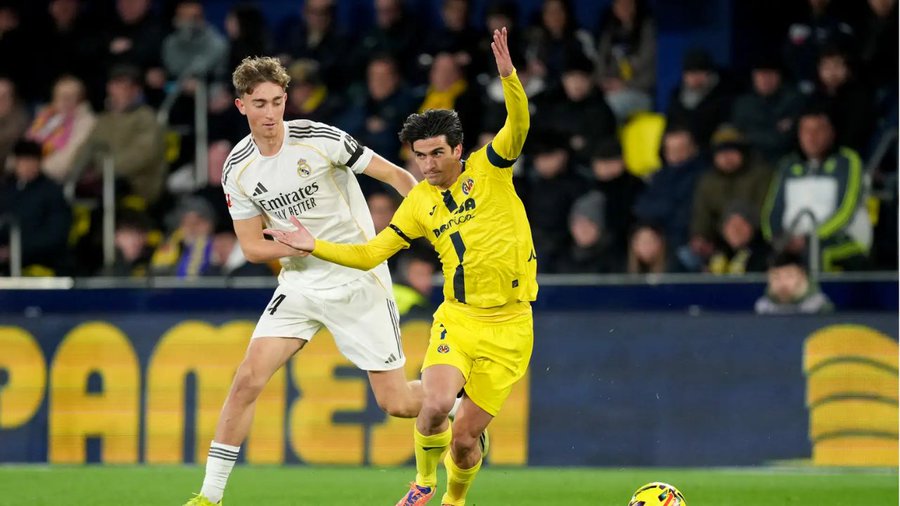 Real Madrid Beats Villarreal 1-0 as Diomande Scores and Vinicius Sees Red