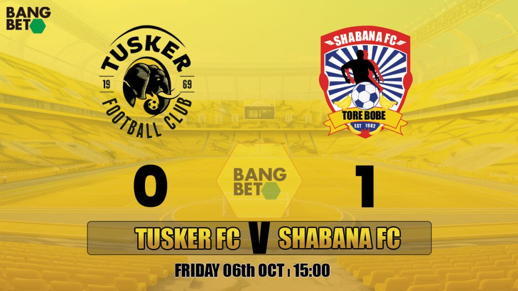 Shabana FC Clinches Victory in Intense Match Against Tusker FC