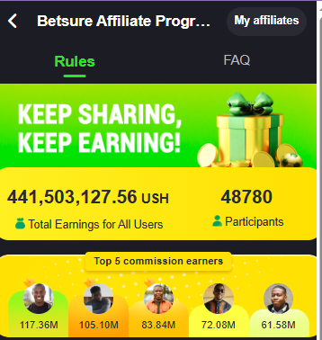 Earn Big in Uganda with theBangbet Affiliate Program More Shares, More Money!