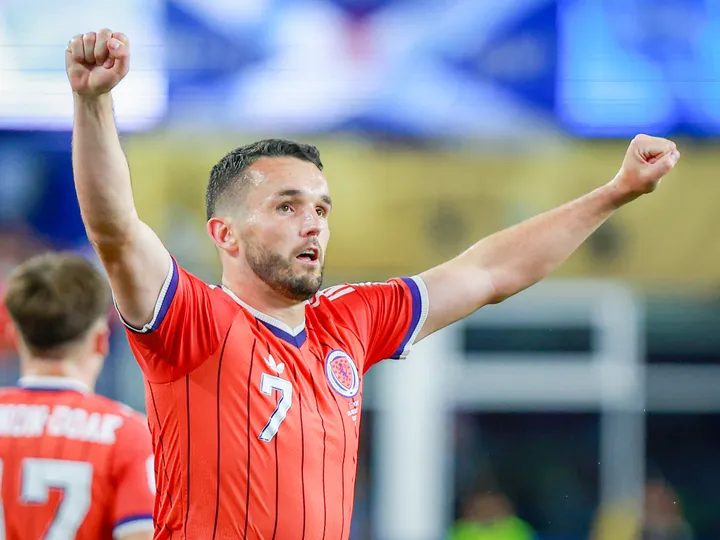 Swiss player celebrating a goal