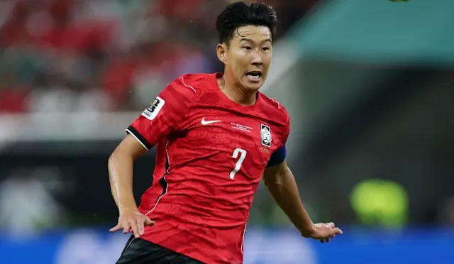 South Korea player in action