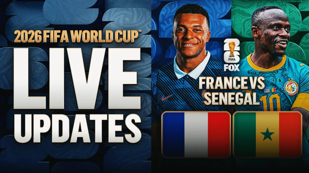 2026 fifa world cup live updates: France vs. Senegal