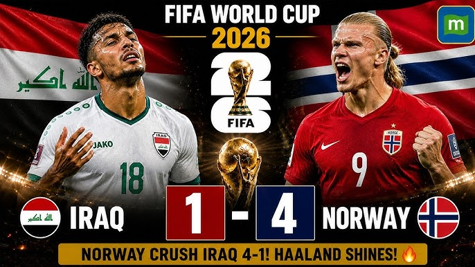 Iraq vs Norway Result: Final Score