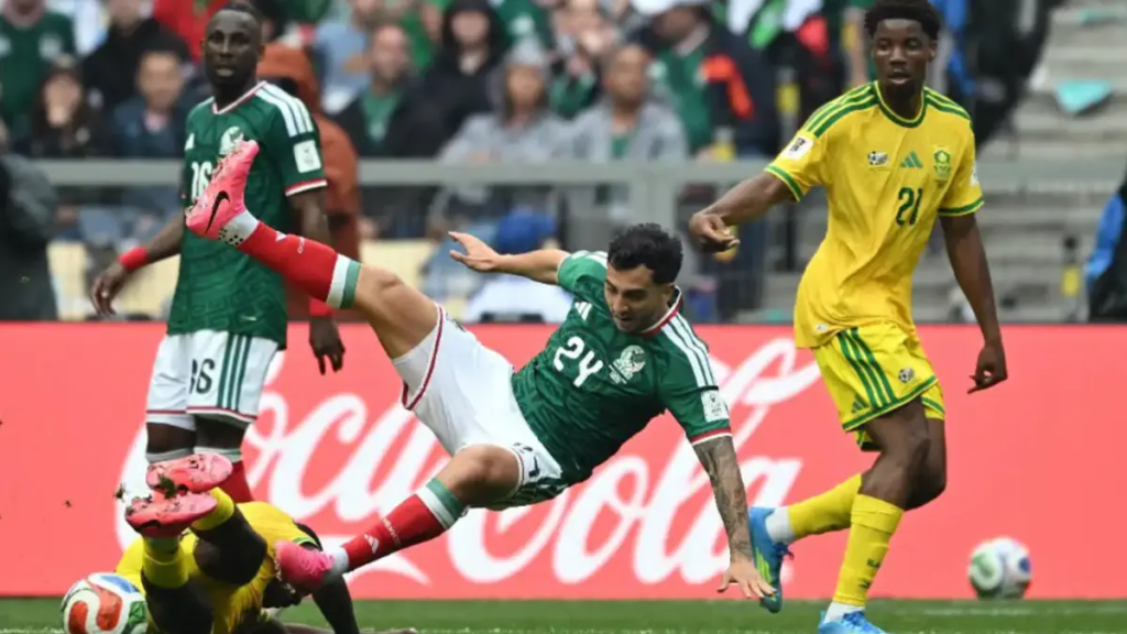 the three men who are playing the ball