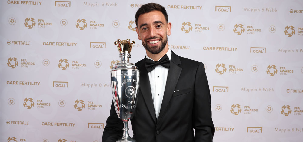Bruno Fernandes Wins 2026 PFA Player of the Year Award