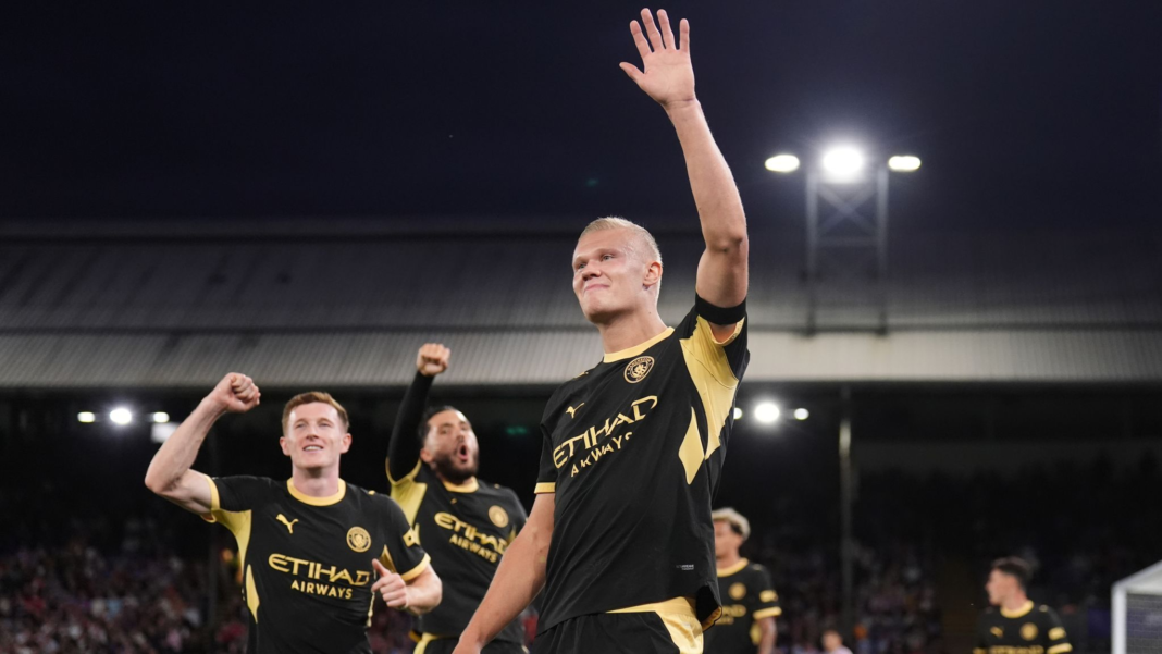 Crystal Palace 1-4 Man City: Haaland and Cherki Hit Doubles