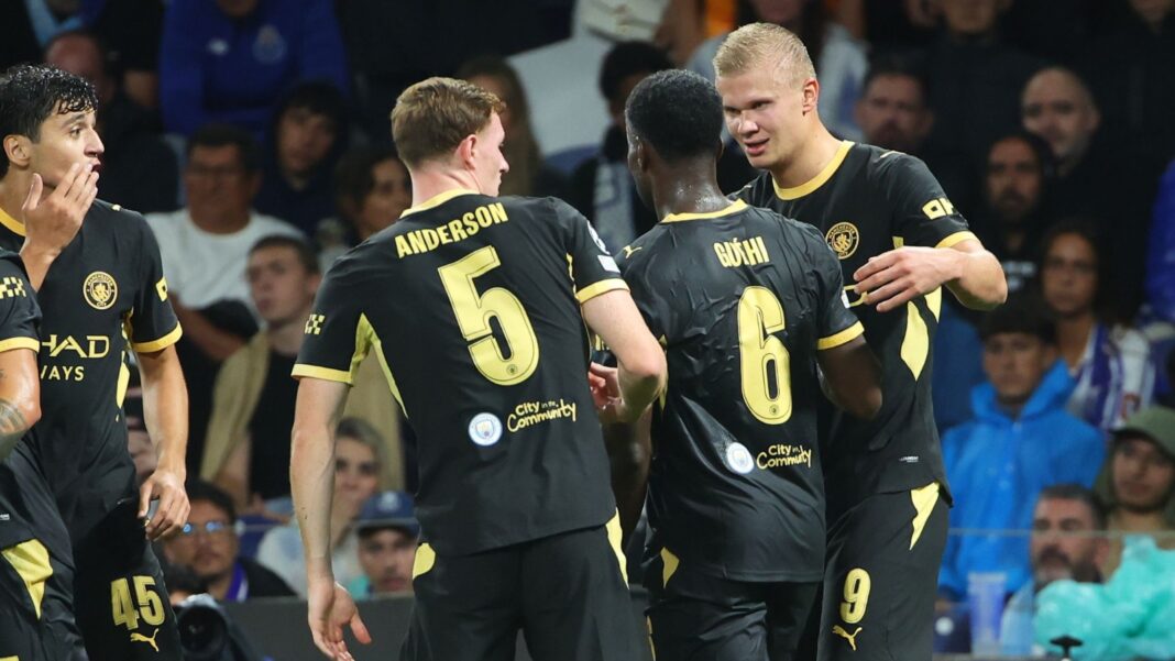 Haaland Double Seals Manchester City Win at Porto