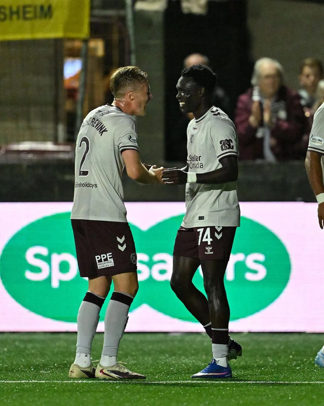 Rogers Mato Scores as Hearts Reach Cup Semi-Finals
