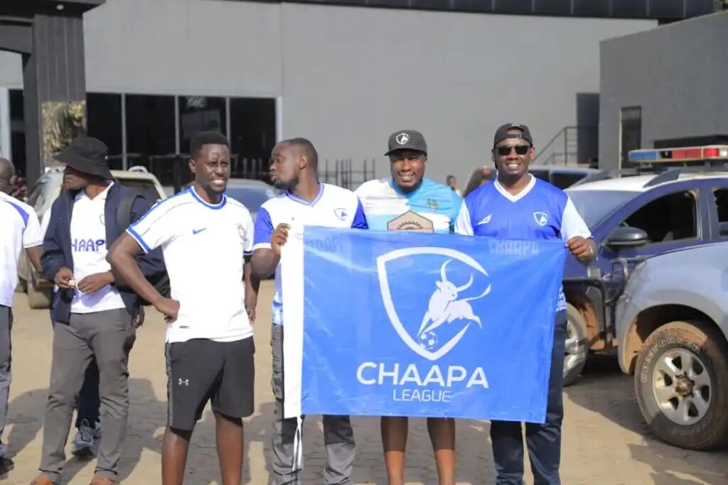 A group of Chaapa League alumni gathered together ahead of their departure to Mbarara City.