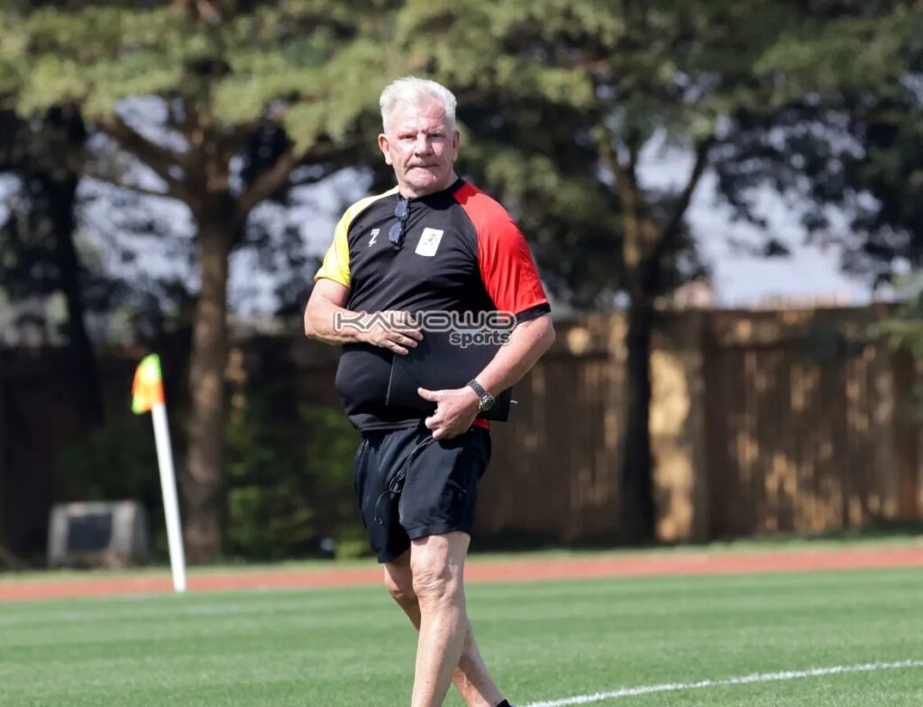 Uganda Cranes head coach Paul Put pictured.