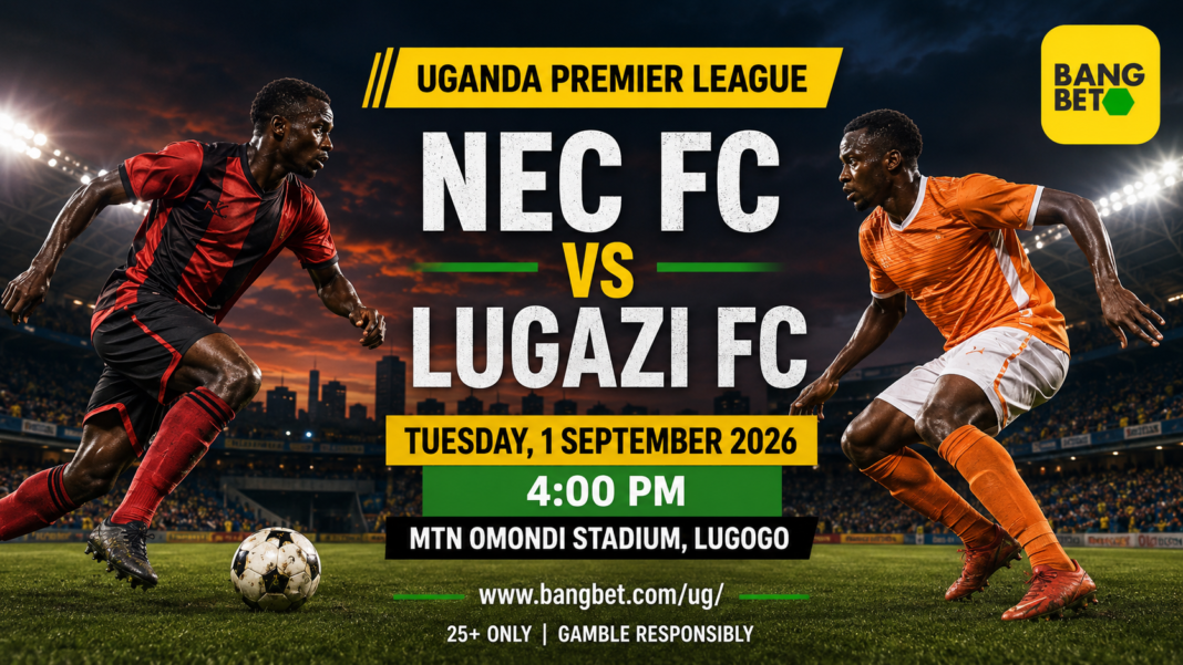 NEC vs Lugazi Preview: Rwothomio Faces Former Club