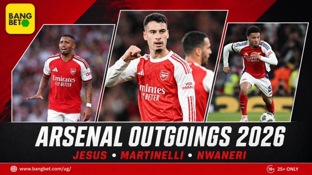 Arsenal Outgoings 2026: Jesus, Martinelli and Nwaneri Transfers