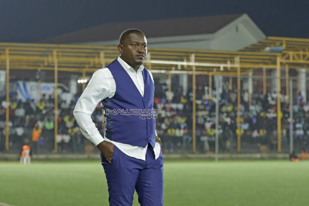 Brian Ssenyondo, the KCCA FC head coach, pictured.