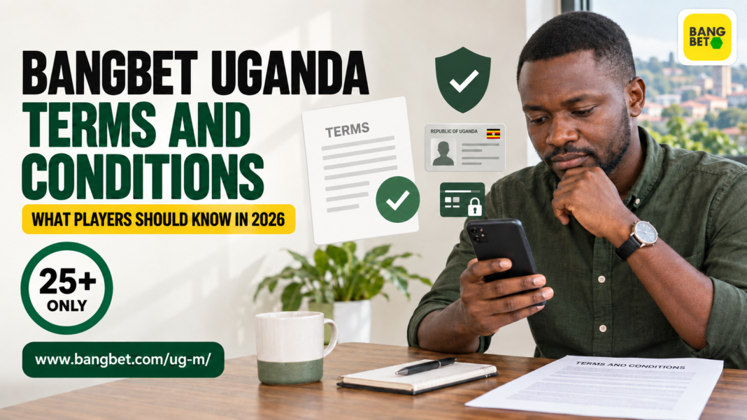Bangbet Uganda Terms and Conditions Explained 2026