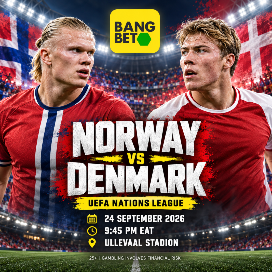 Erling Haaland faces Rasmus Højlund in Nations League.
